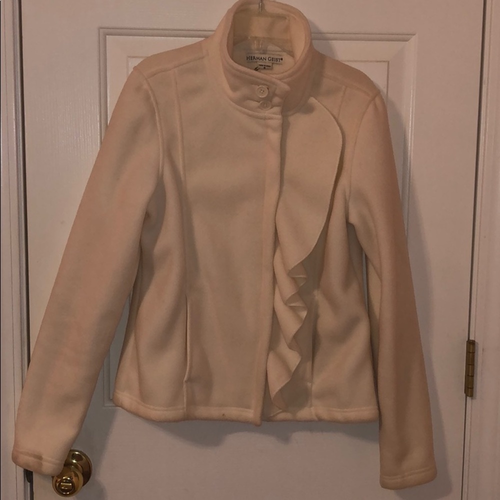 Herman Geist cream heavier jacket